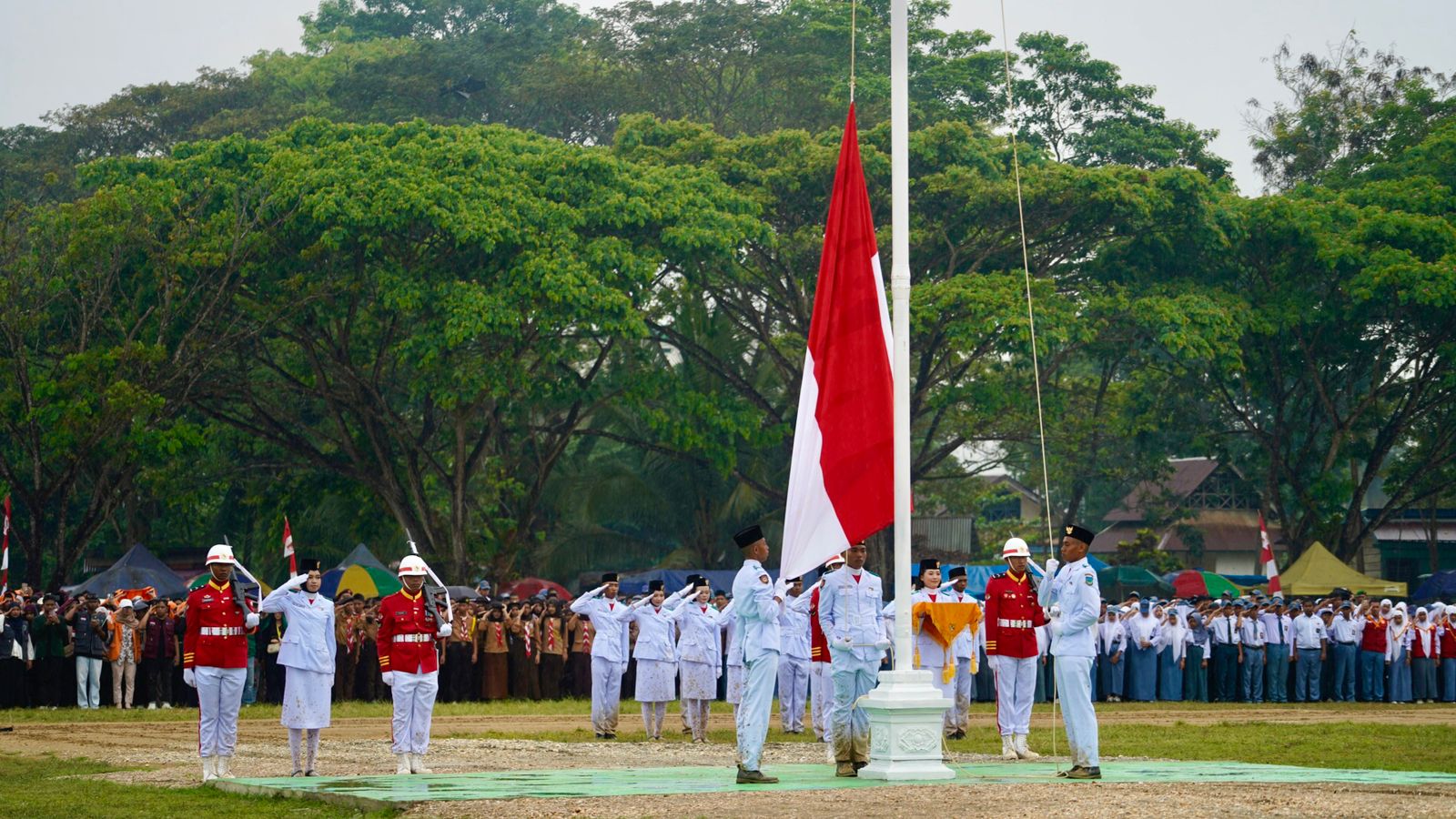 Pelaksanaan Upacara HUT Kemerdekaan Ke-80 RI di Koltim Berlangsung Khidmat dan Sukses