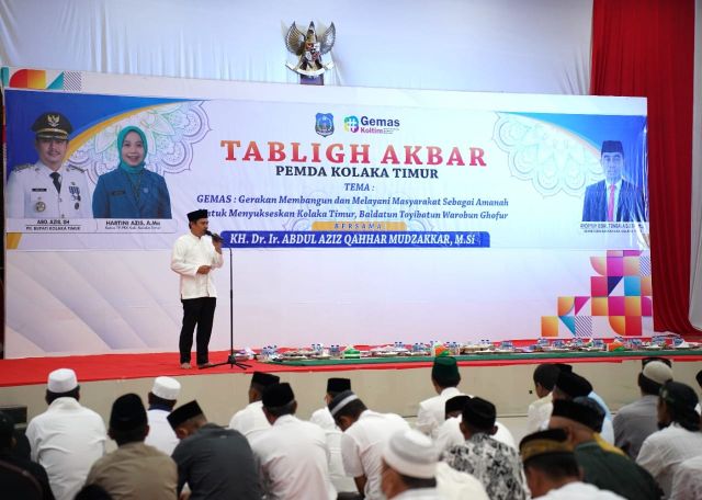 Sambut 2023, Pemda Koltim Gelar Tabligh Akbar dan Dzikir Bersama