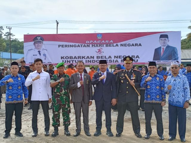Bupati Koltim Pimpin Upacara Hari Bela Negara