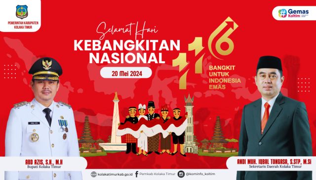 Selamat Hari Kebangkitan Nasional ke-116 Tahun 2024