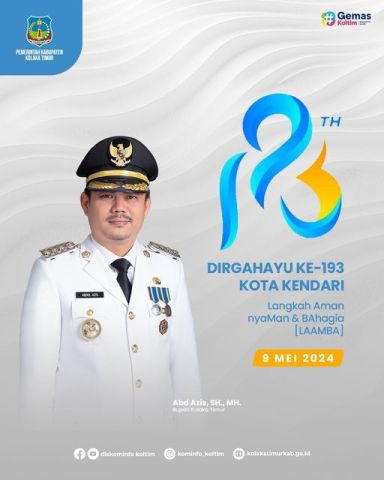 Dirgahayu Ke-193 Kota Kendari Tahun 2024