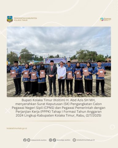 Bupati: Jaga Amanah Ini dengan Baik dan Tunjukkan Kinerja