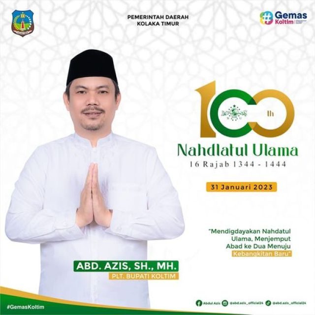 Selamat Hari Lahir Harlah Nahdlatul Ulama yang ke-100 Tahun 2023