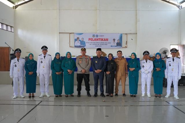 Bupati Koltim Ingatkan Kades Baru Utamakan Persatuan Ditengah Warganya