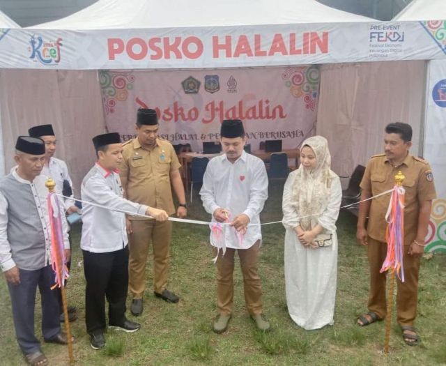 Bupati Koltim Lauching Cinta Zakat dan Posko Halalin di Area KREF