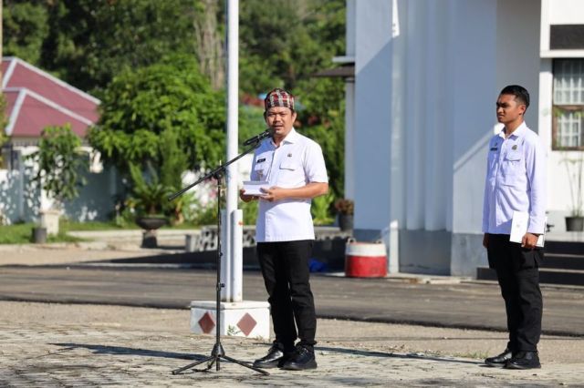 Gelar Apel Gabungan, Bupati Koltim Titip Sejumlah Pesan