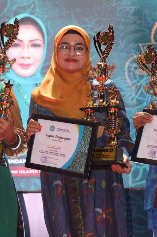 TP PKK Koltim Raih Juara di Jambore Kader PKK Provinsi
