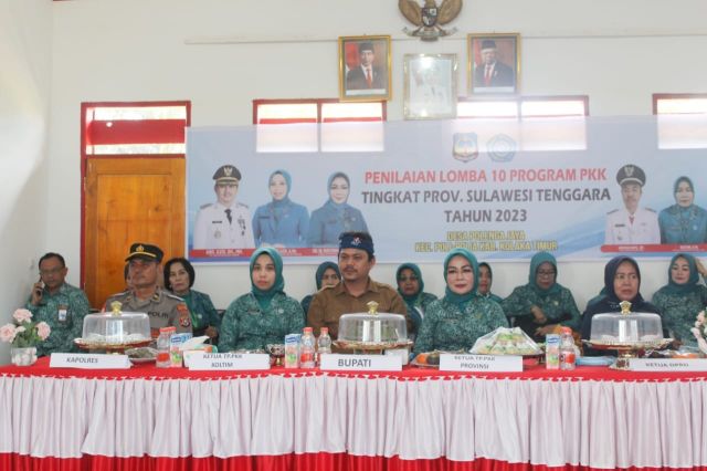 Nur Endang: Lomba 10 Program PKK di Koltim Luar Biasa