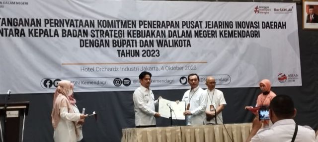 Bupati Koltim dan Kemendagri Teken Puja Indah