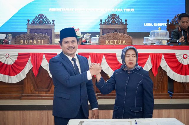 Plt Bupati Koltim Hadiri Paripurna DPRD Pengusulan Pengesahan Pengangkatan Menjadi Bupati Definitif