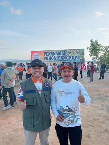 Turut Giat Penanaman Mangrove, Ini Pesan Sekda Koltim