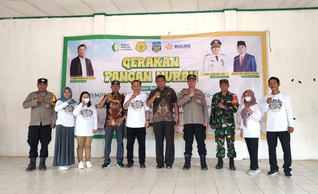 Gerakan pangan murah hadir di Kecamatan Dangia
