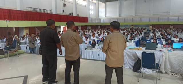 Ratusan Peserta, Ikuti Seleksi P3K Nakes Koltim