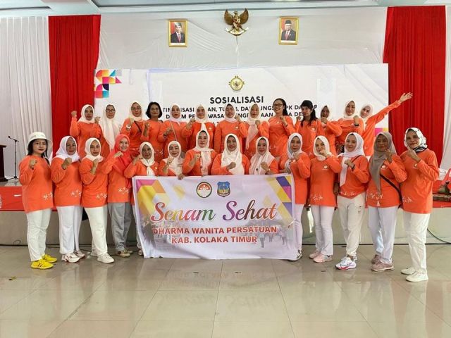 Jelang HUT, DWP Koltim Gelar Berbagai Lomba