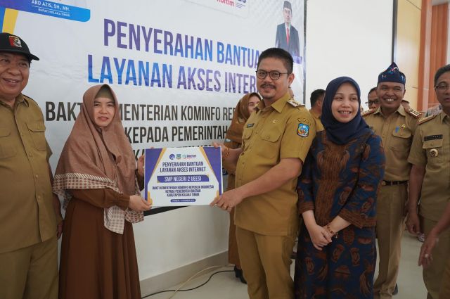 Sebanyak 29 Titik di Koltim Kembali Nikmati Akses Internet Gratis