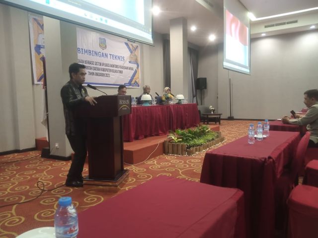 Sekda Buka Bimtek Penatusahaan Berbasis Aplikasi