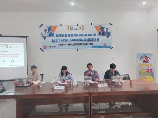 Evaluasi Rencana Tindak Lanjut Audit Kasus Stunting Semester II Koltim 2023