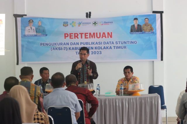 Aksi Tujuh dan Delapan, Upaya Pemda Koltim Turunkan Stunting
