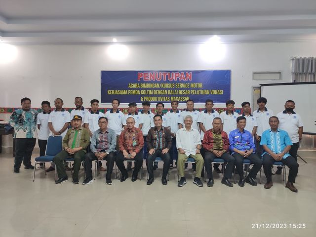 Sekda Tutup Bimbingan Service Motor