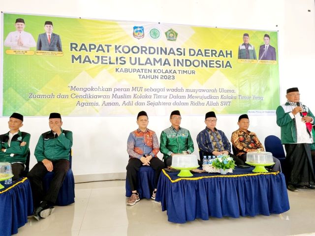 Ini Sejumlah Harapan Bupati di Rakorda MUI Koltim
