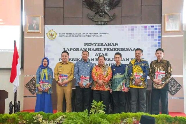 Bupati Terima LHP Kepatuhan Belanja Derah Pemda Koltim