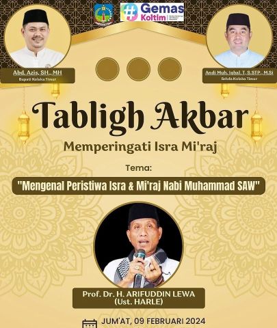 Tabligh Akbar Memperingati Isra Miraj Tahun 2024