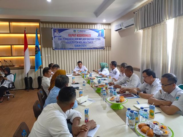 Pemda Koltim, menggelar Rapat Koordinasi Rakor Tim Pengendalian Inflasi Daerah TPID 2024