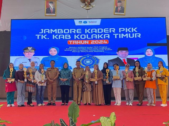 Penutupan Jambore Kader PKK Koltim Tahun 2024