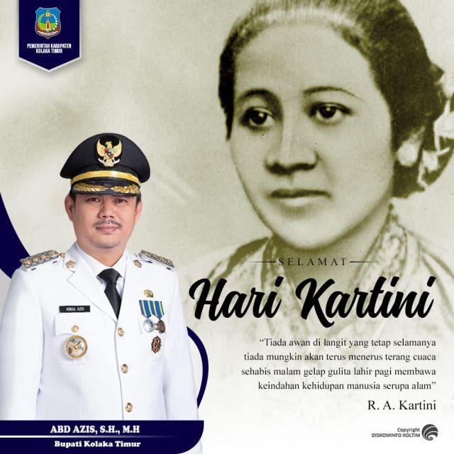 Pemerintah Daerah Kabupaten Kolaka Timur mengucapkan Selamat Hari Kartini Tahun 2024