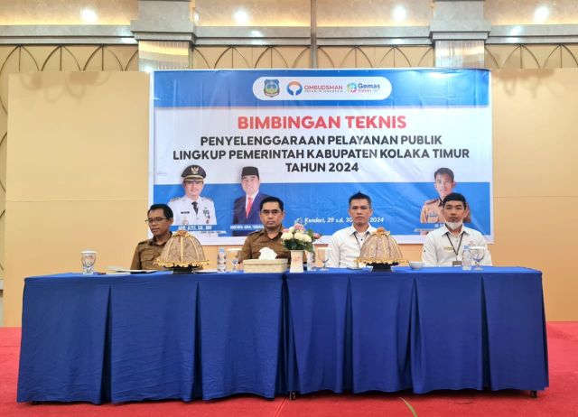 Sekda Koltim Buka Bimtek Penyelenggaraan Pelayanan Publik