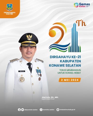 Dirgahayu Ke 21 Kabupaten Konawe Selatan Tahun 2024