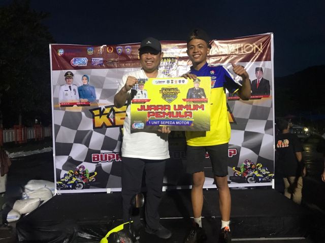 Sekda Koltim tutup  Road Race Kejurda Putaran Satu Piala Bupati Dan Kapolres Koltim Tahun 2024