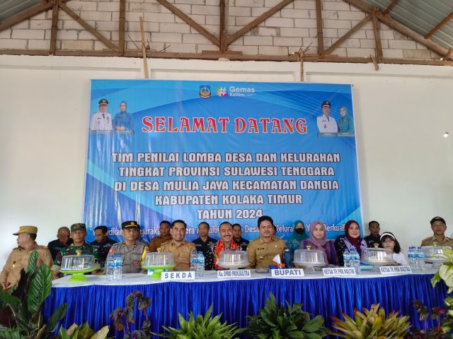Pemda Koltim Optimis Raih Juar Satu Lomba Desa Tingkat Provinsi Tahun Ini