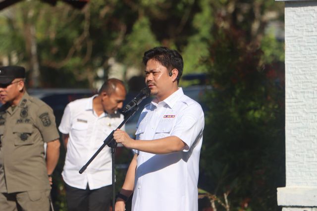 Apel Gabungan Pasca Idul Adha, Bupati Sampaikan Sejumlah Pesan