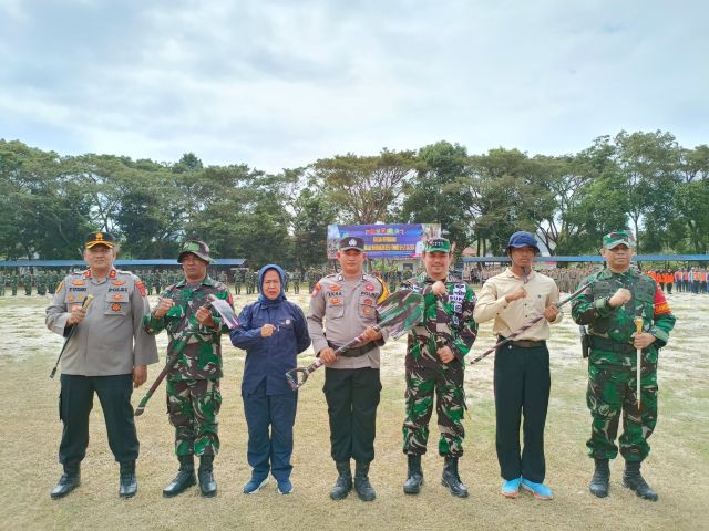 TMMD Sasar Sejumlah Titik, Bupati Koltim: Kolaborasi yang Kuat Membangun Negeri