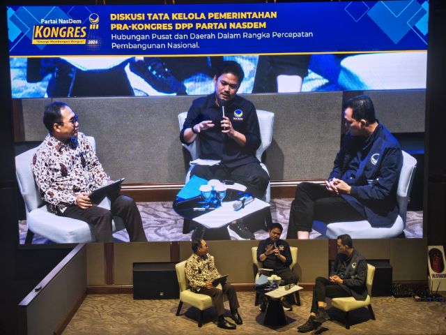 Dihadapan Pengurus DPP Partai Nasdem dan Tokoh, Bupati Koltim Paparkan Tata Kelola Pemerintahan