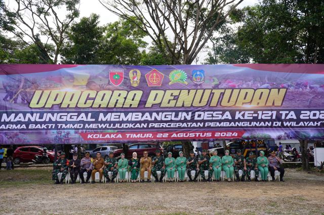 Wakasad Tutup TTMD Ke-121 di Koltim