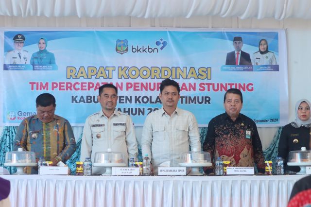 Bupati Koltim Pimpin Rakor Tim Percepatan Penurunan Stunting