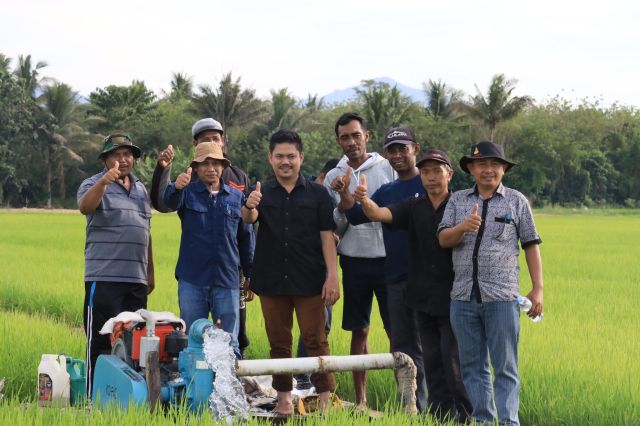 Bupati Koltim Monitoring Pompanisasi di Desa Wia-Wia