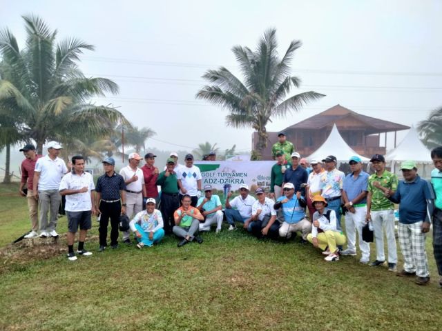 Bupati Koltim buka kegiatan Tournament Golf dan Tenis dirangkaikan dengan Lounching Lembah Hijau Wesalo Beriman 