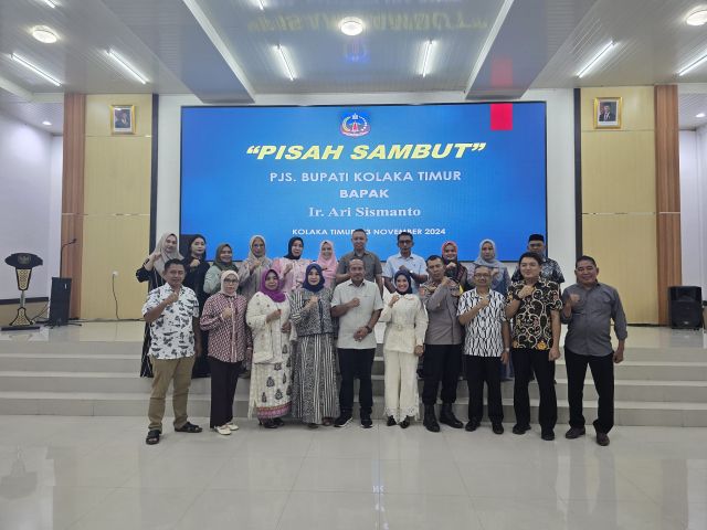 Pisah Sambut Pjs Bupati Kolaka Timur  Ir. Ari Sismanto