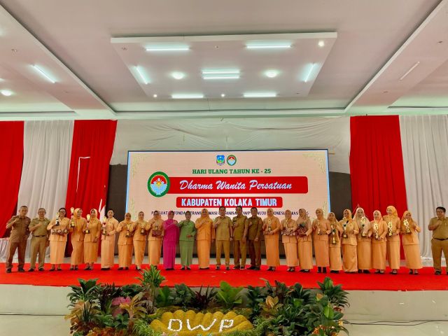 Peringatan HUT ke-25 DWP Kolaka Timur Resmi Ditutup, Bupati Berikan Apresiasi