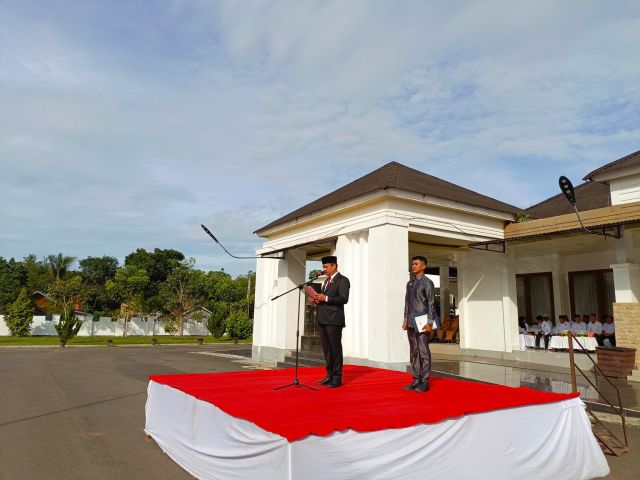 Bupati Koltim Pimpin Upacara Peringatan HAB Ke 79
