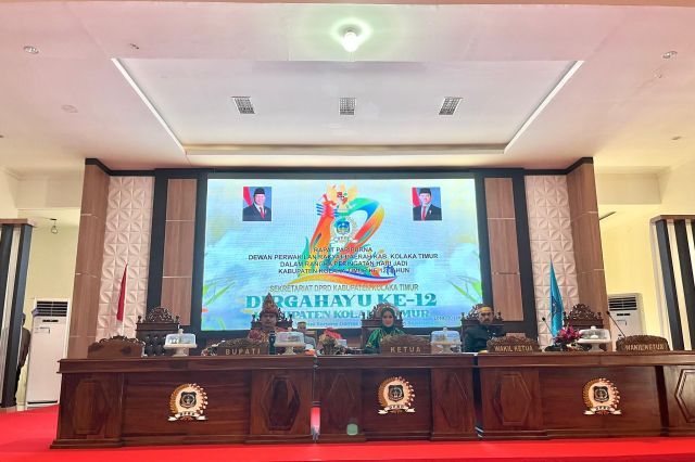 Paripurna DPRD Koltim Dalam Rangka Peringatan Hari Jadi Ke-12 Kabupaten Koltim