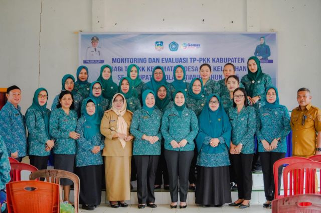 TP PKK Kabupaten Koltim Monitoring dan Evaluasi PKK Kecamatan