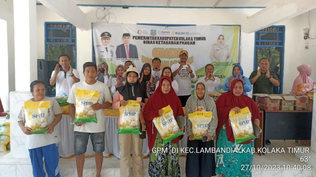 Tekan Inflasi, Gerakan Pangan Murah Hadir di Lambandia