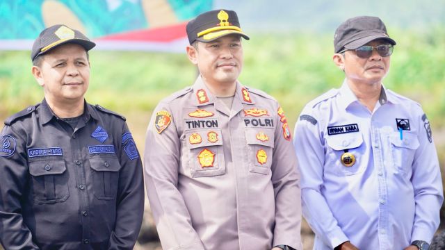 Bersama Polres, Pemkab Koltim Gelar Penanaman Jagung Serentak