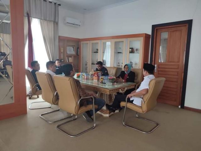 Bupati Bertemu Komisioner KPU Koltim