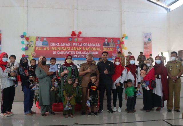 Koltim Mulai Imunisasi Anak