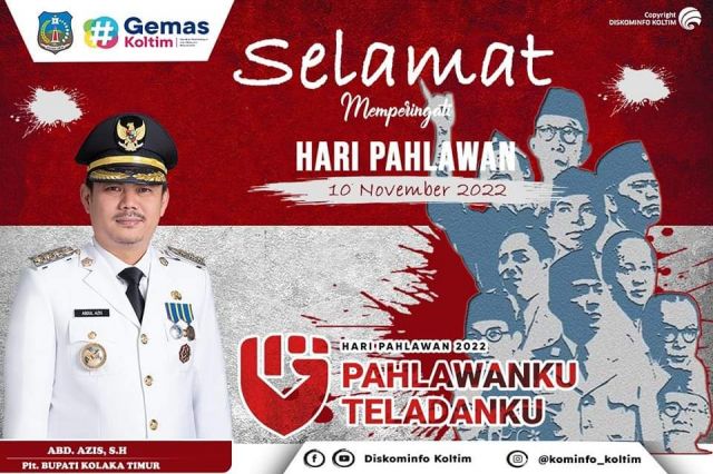 SELAMAT HARI PAHLAWAN 10 NOVEMBER 2022